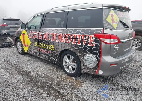 2012 Nissan Quest Sl from USA, damaged, VIN JN8AE2KP0C9031815